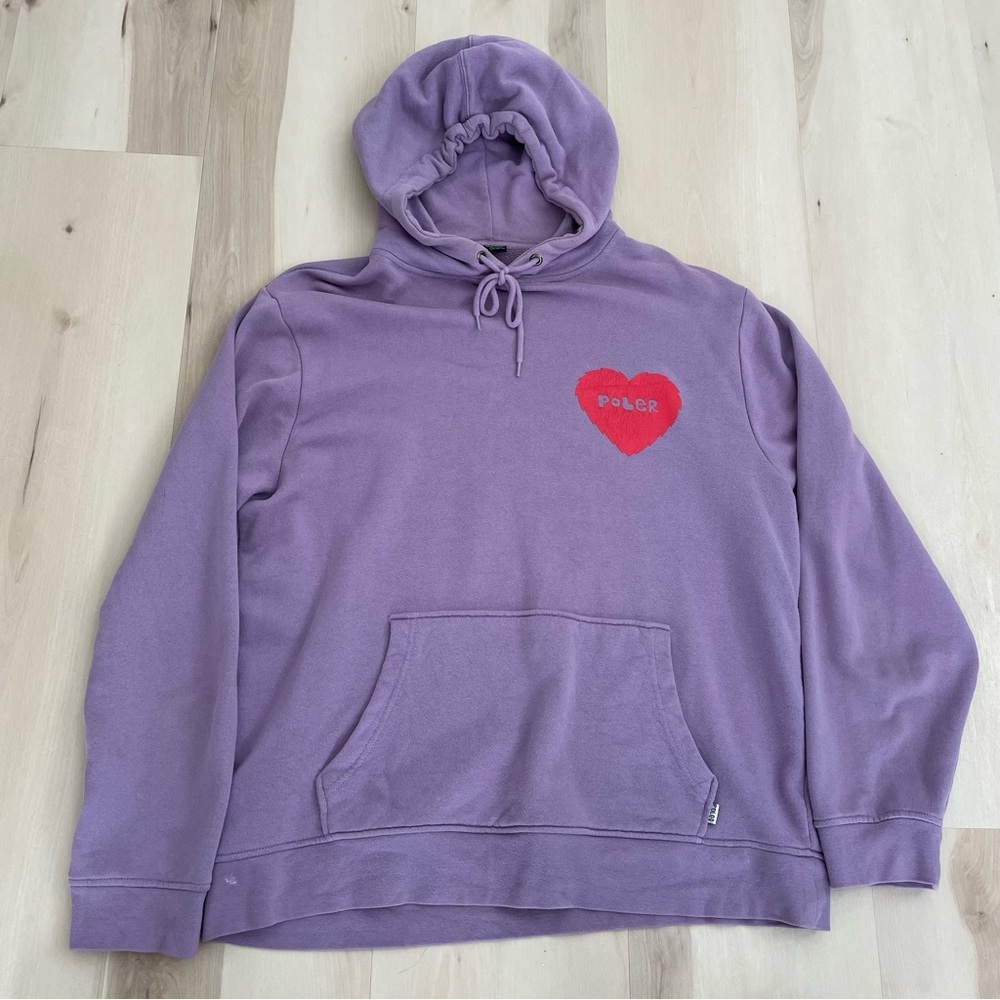 Poler heart hoodie - Men’s L